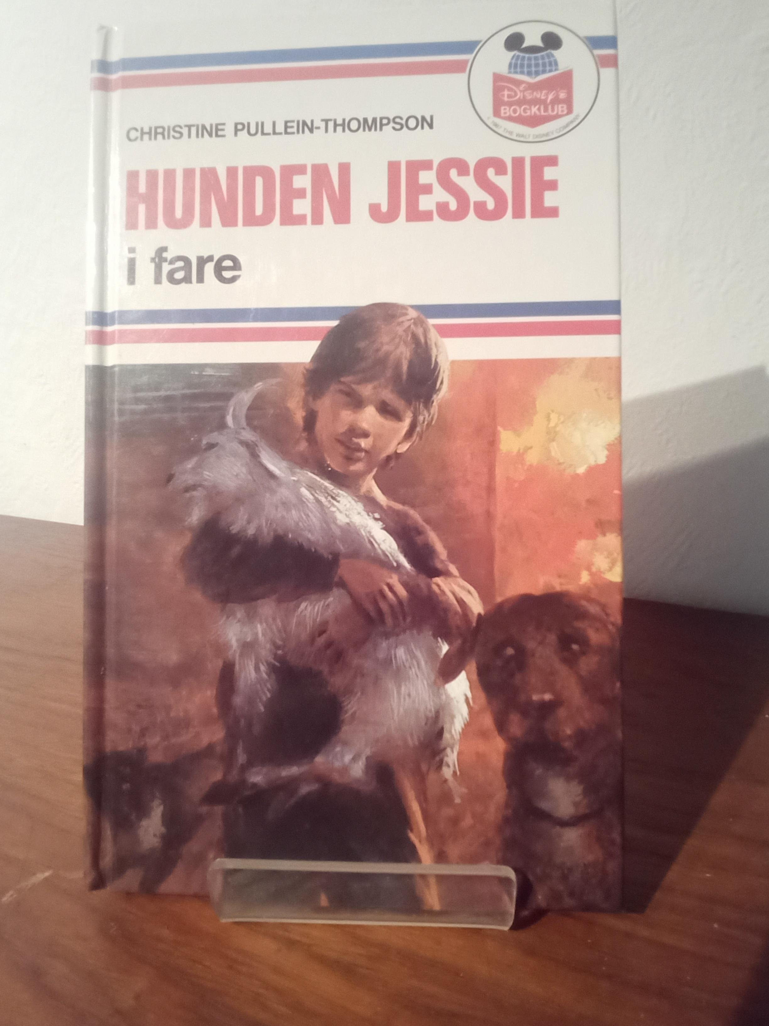 Hunden Jessie i fare